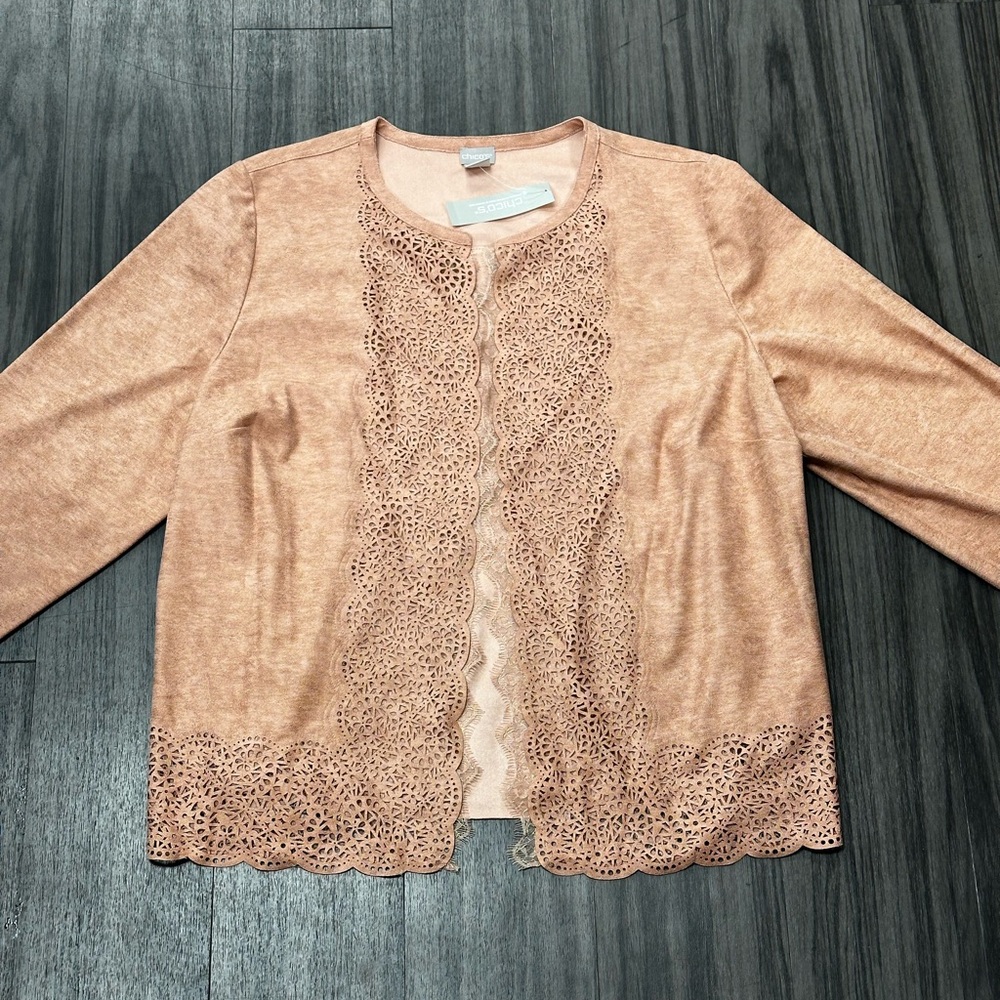Faux Suede Jacket